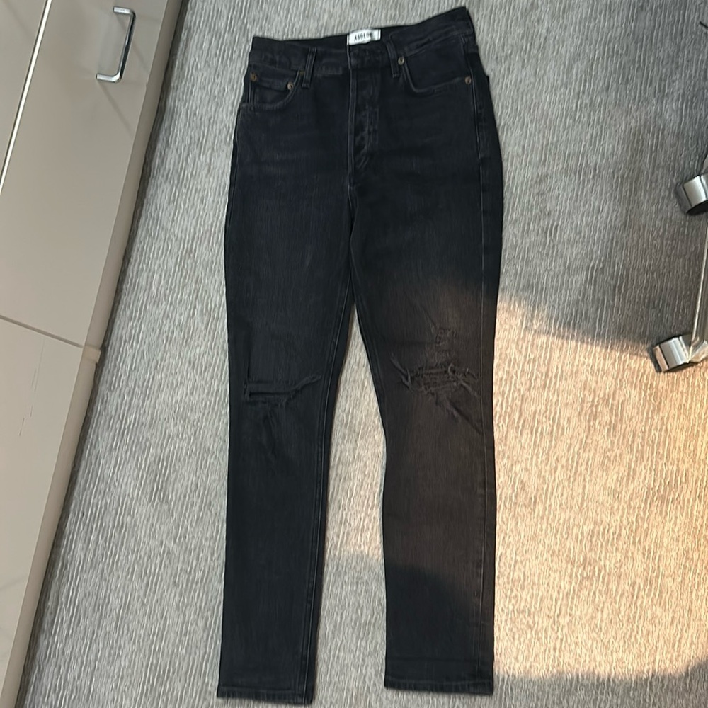 A Gold E Ripped Knee Skinny Jean
